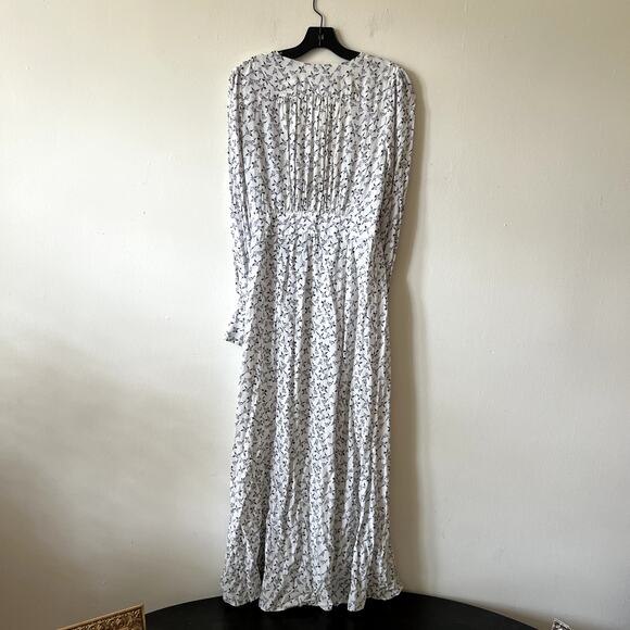 Free People Walk Me Home Maxi Dress white size 2 no slip D1 - Picture 6 of 6